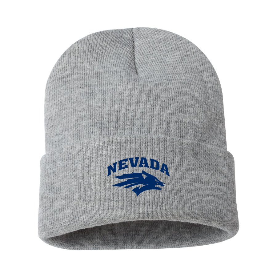 Nevada Wolf Pack Logo Beanie Hat