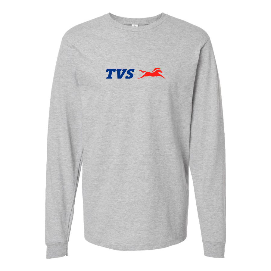 Youth TVS Motor Company Logo Cotton Long Sleeve T-Shirt
