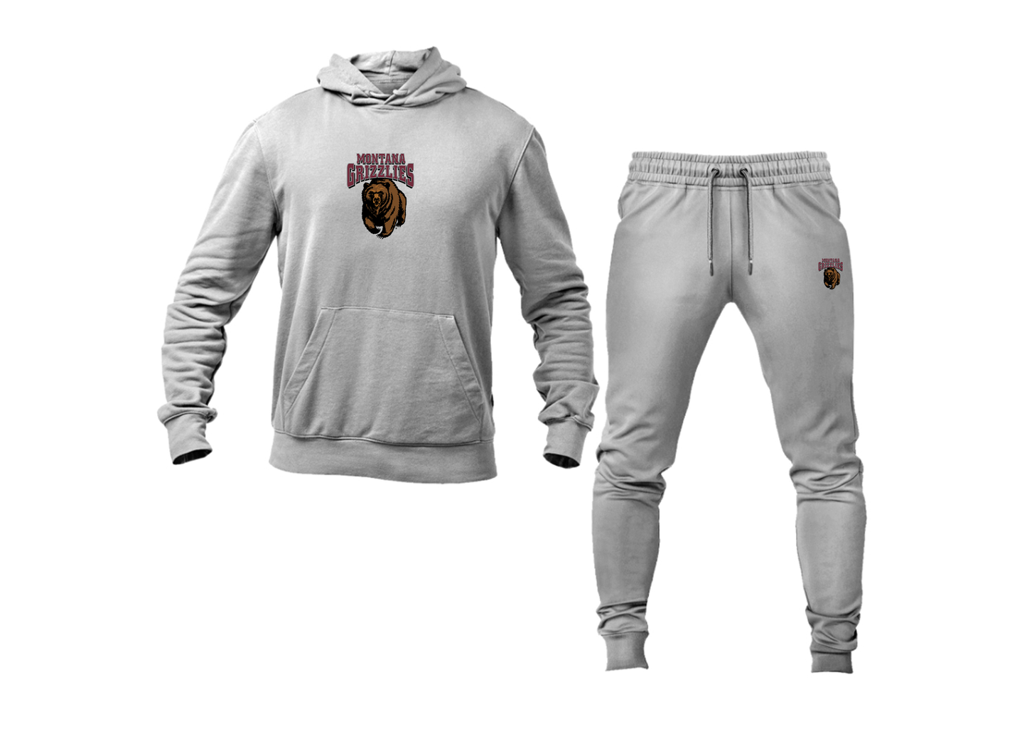 Men's Montana Grizzliesl Hoodie Joggers Set