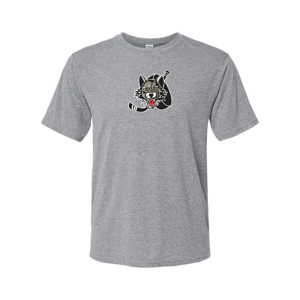 Men's Chicago Wolves Logo Polyester T-Shirt