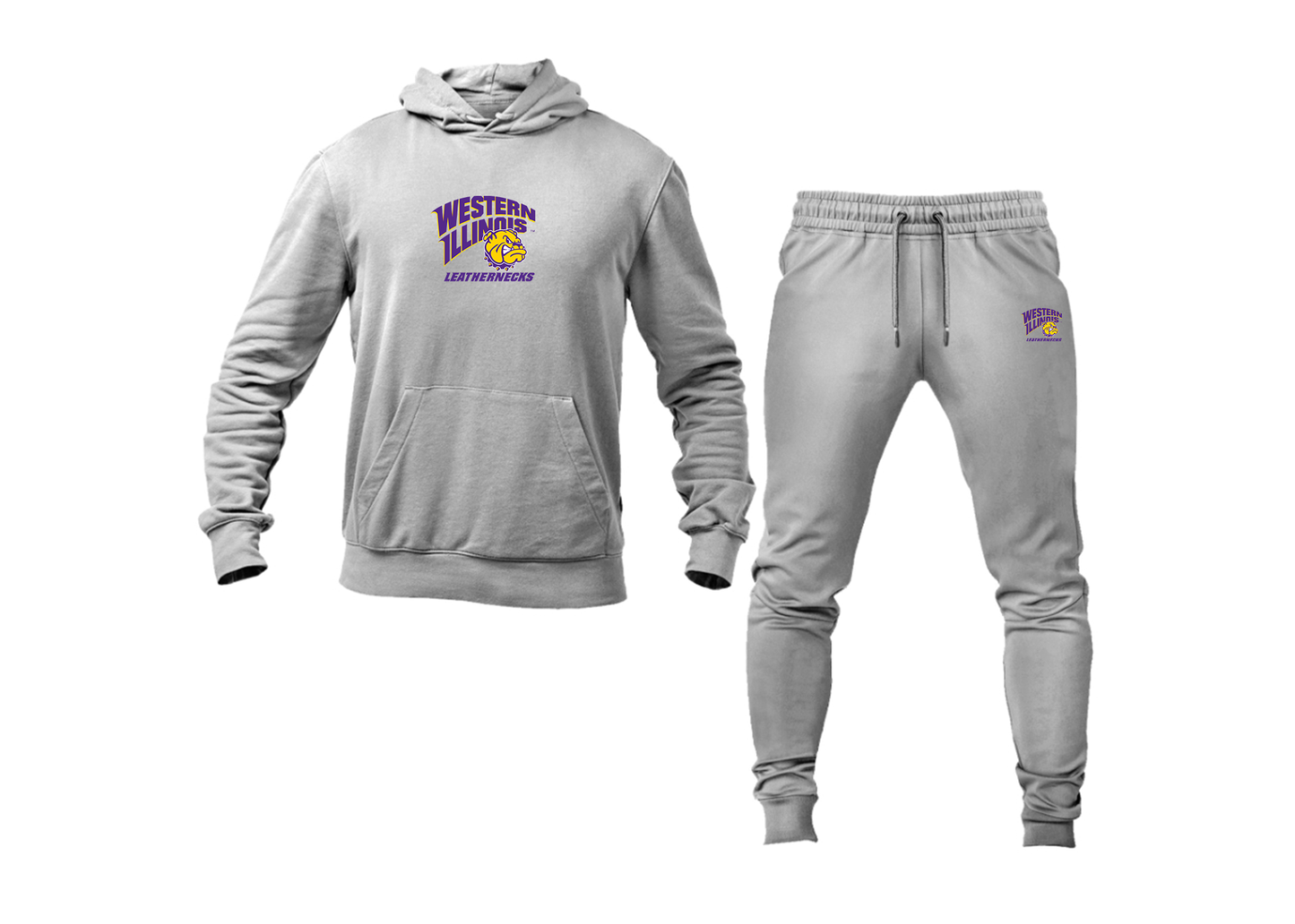Men's Western Illinois Leathernecks Hoodie Joggers Set