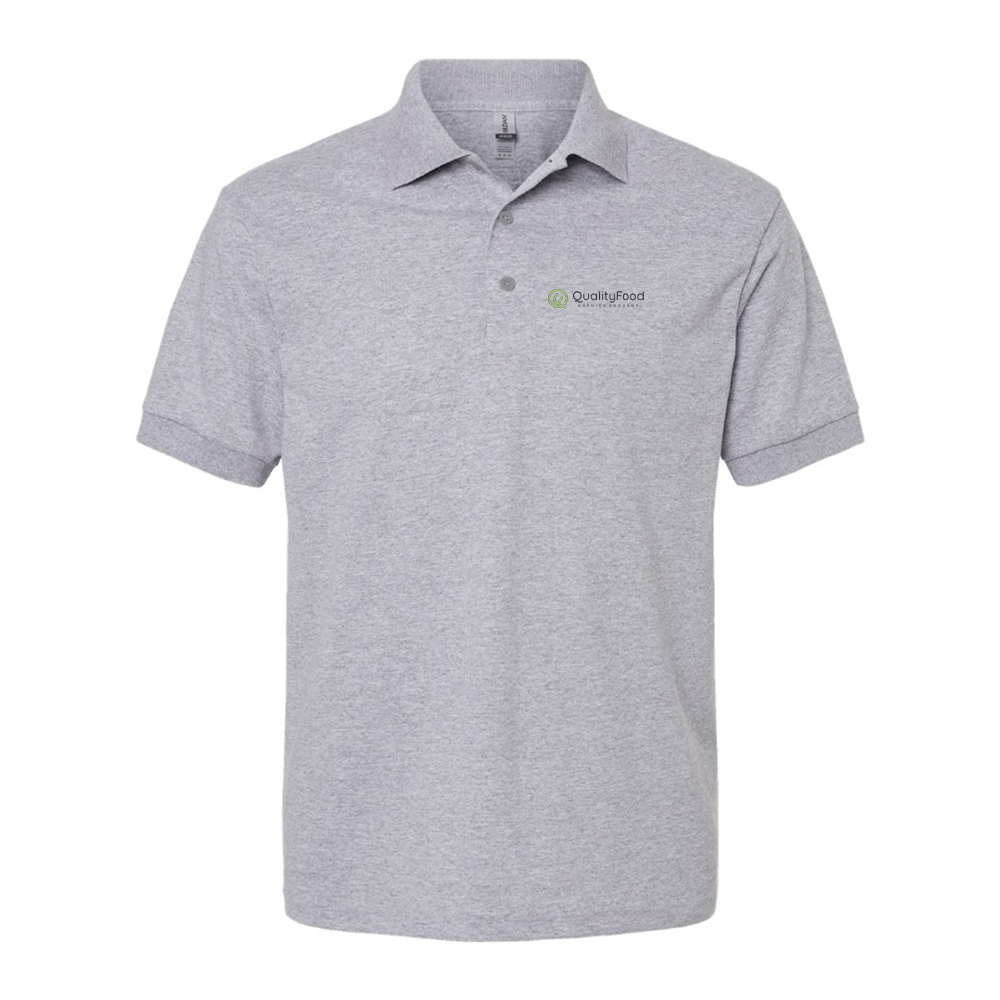 Men's Quality Food Logo Dry Blend Polo