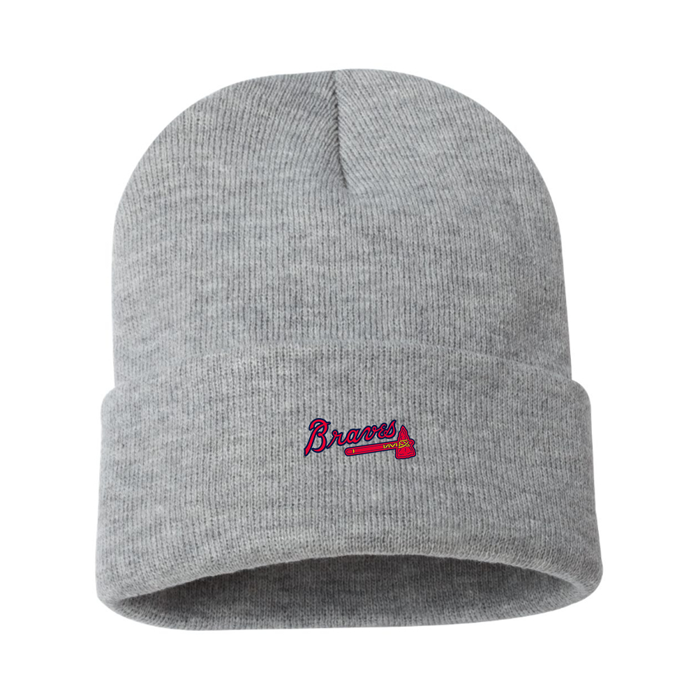 Atlanta Braves Logo Beanie Hat