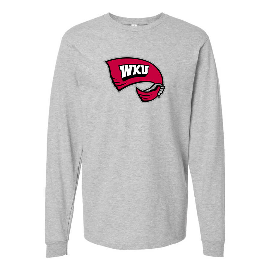 Youth Western Kentucky Hilltoppers Logo Cotton Long Sleeve T-Shirt