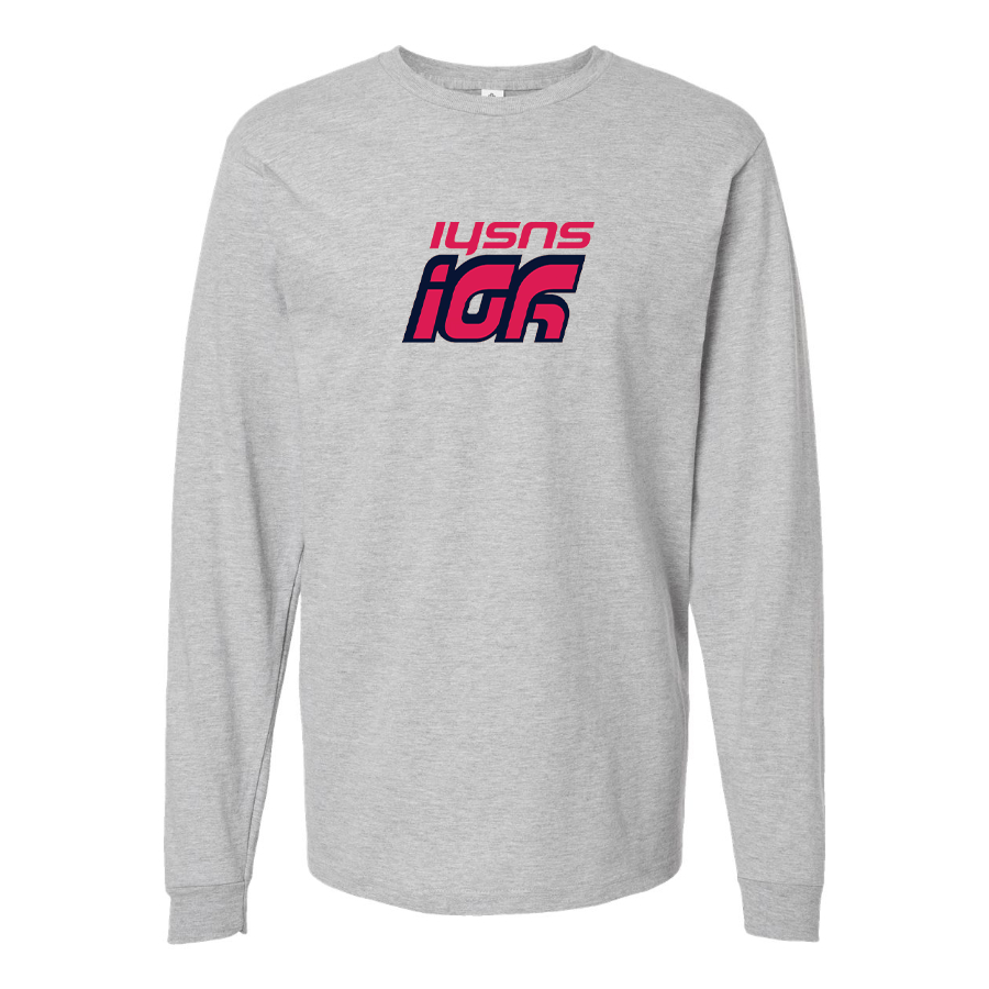 Youth Yo Sushi Logo Cotton Long Sleeve T-Shirt