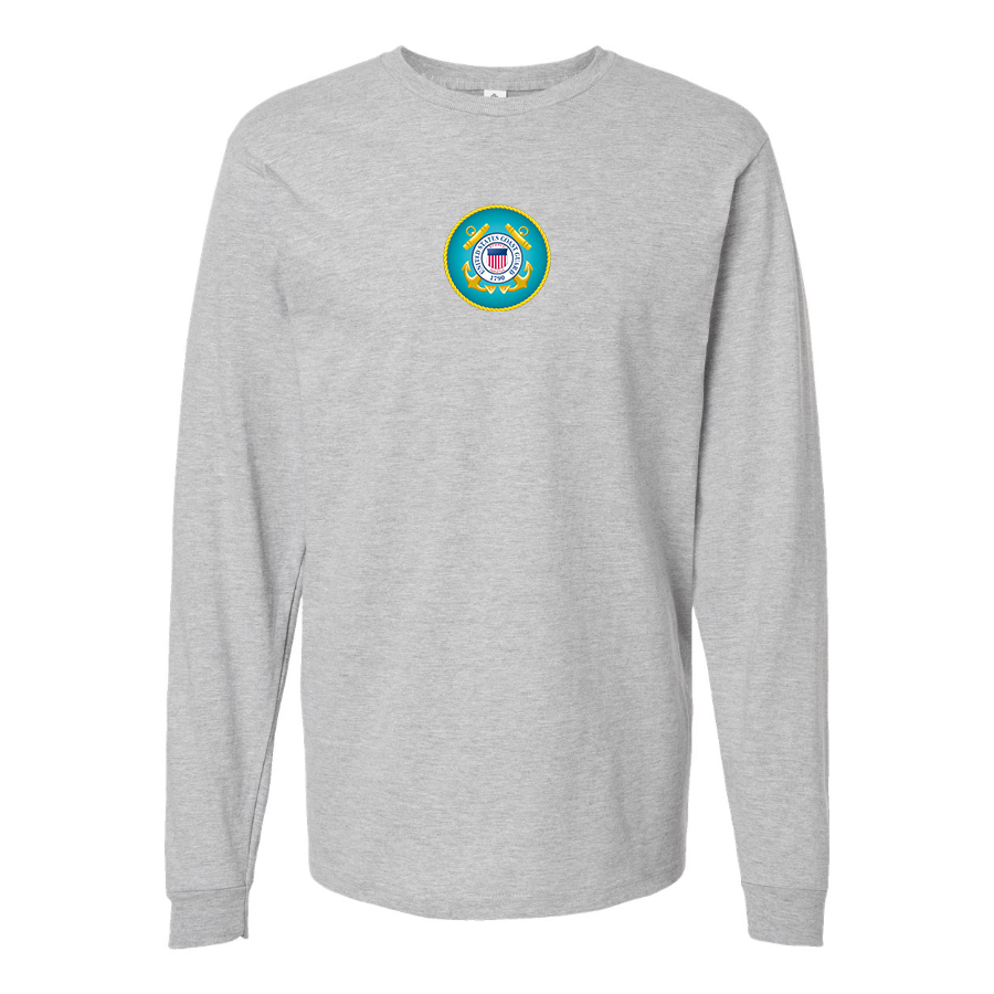 Youth  Coast Guard Logo Cotton Long Sleeve T-Shirt