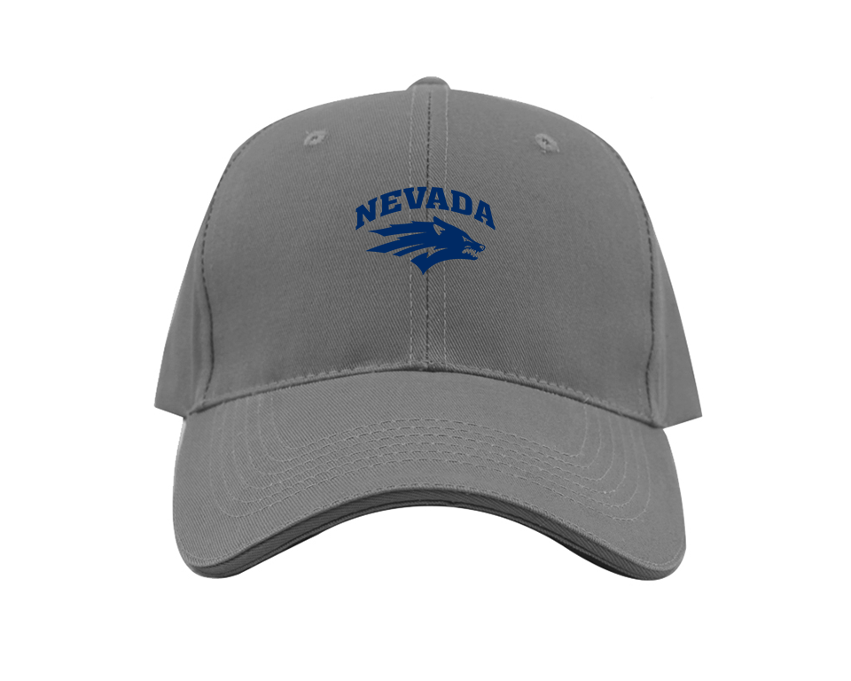 Nevada Wolf Pack Logo Dad Baseball Cap Hat