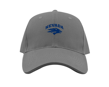 Nevada Wolf Pack Logo Dad Baseball Cap Hat