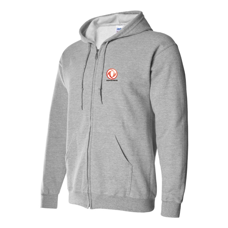 Men's Dongfeng Logo Zipper Hoodie
