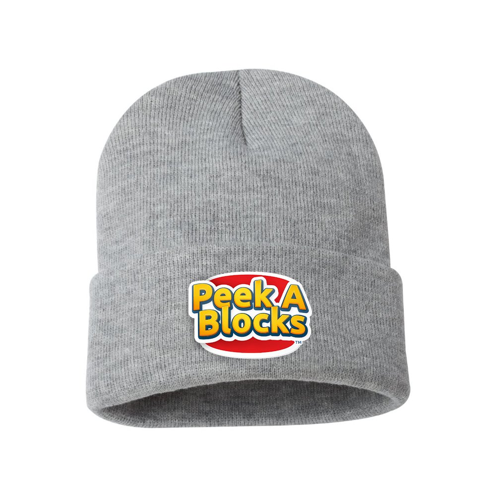 Peek A Blocks Logo Beanie Hat