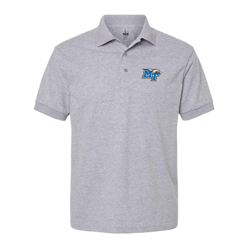 Men's Middle Tennessee Blue Raiders Logo Dry Blend Polo