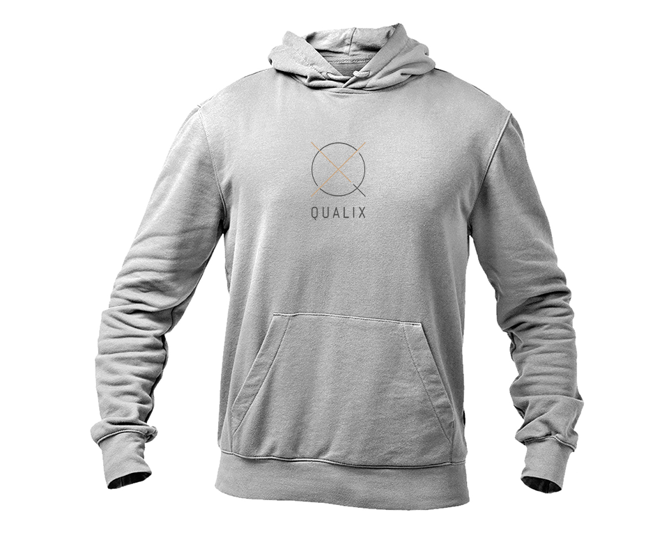 Men's QUALIX Logo  Pullover Hoodie