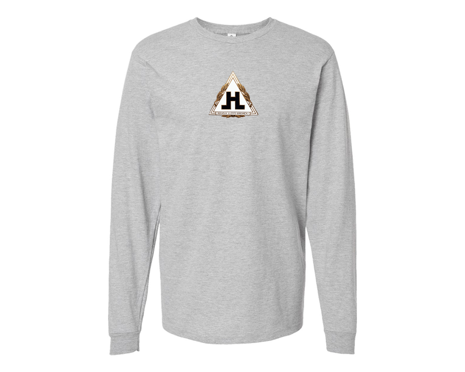 Youth Hansa Logo Cotton Long Sleeve T-Shirt