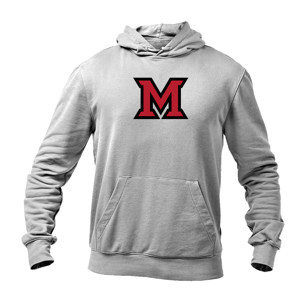 Men's Miami Ohio RedHawks Logo Pullover Hoodie