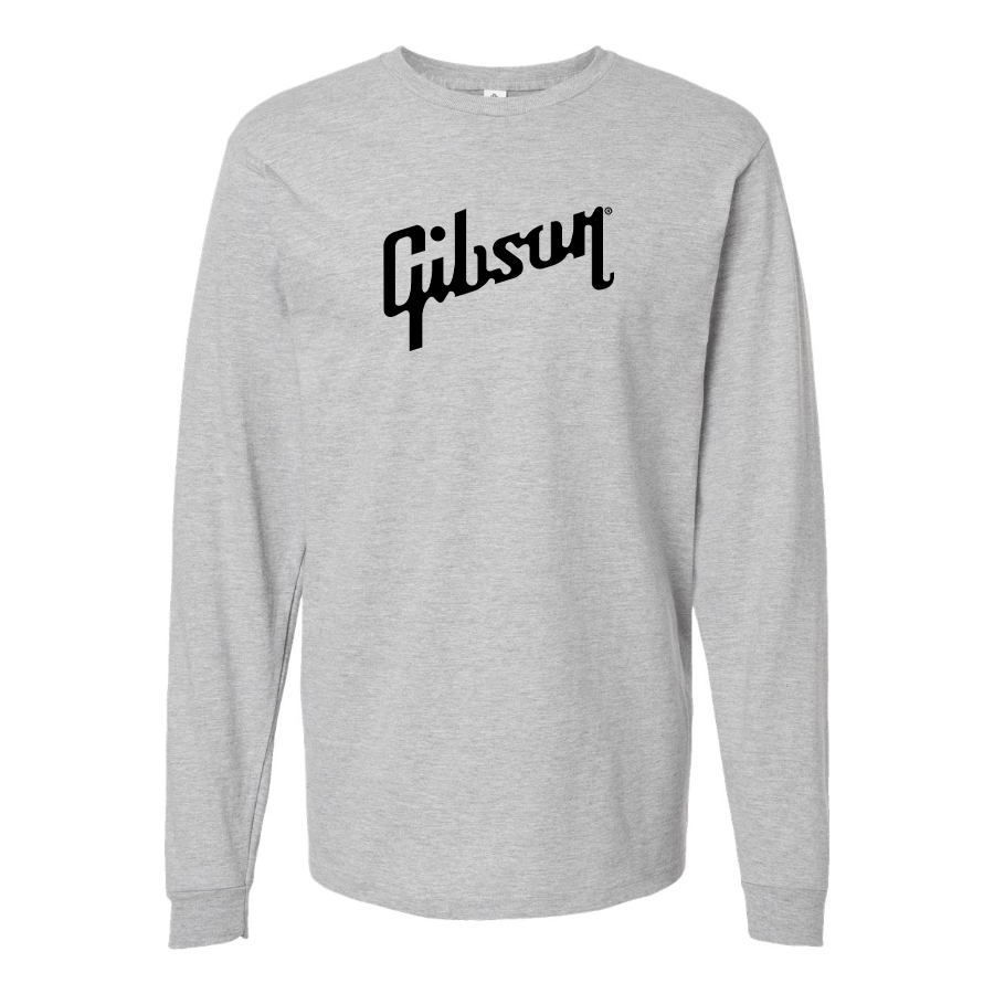 Men's Gibson Logo Long Sleeve T-Shirt