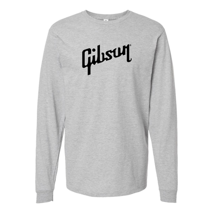 Men's Gibson Logo Long Sleeve T-Shirt