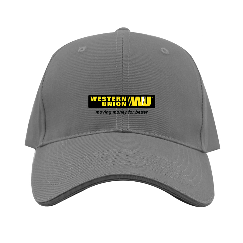Wastern Union Logo Dad Baseball Cap Hat