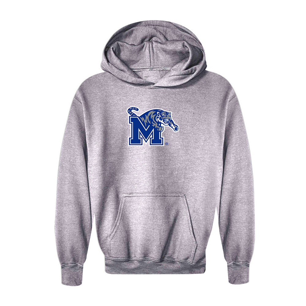 Youth Memphis Tigers Logo Pullover Hoodie