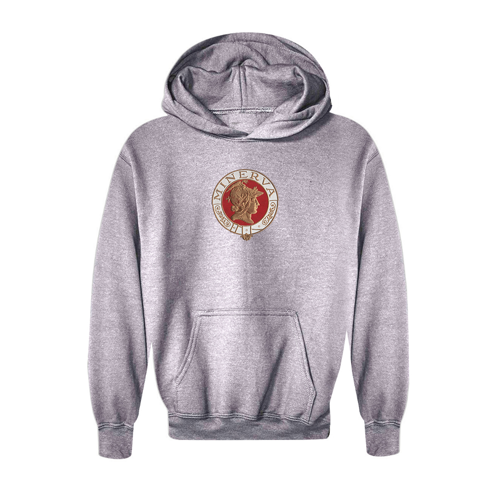 Youth Minerva Cars Logo Pullover Hoodie