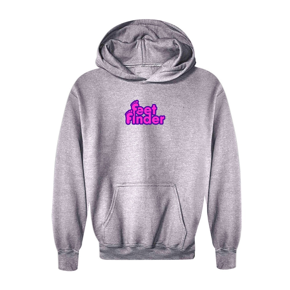Youth FeetFinder Logo Pullover Hoodie