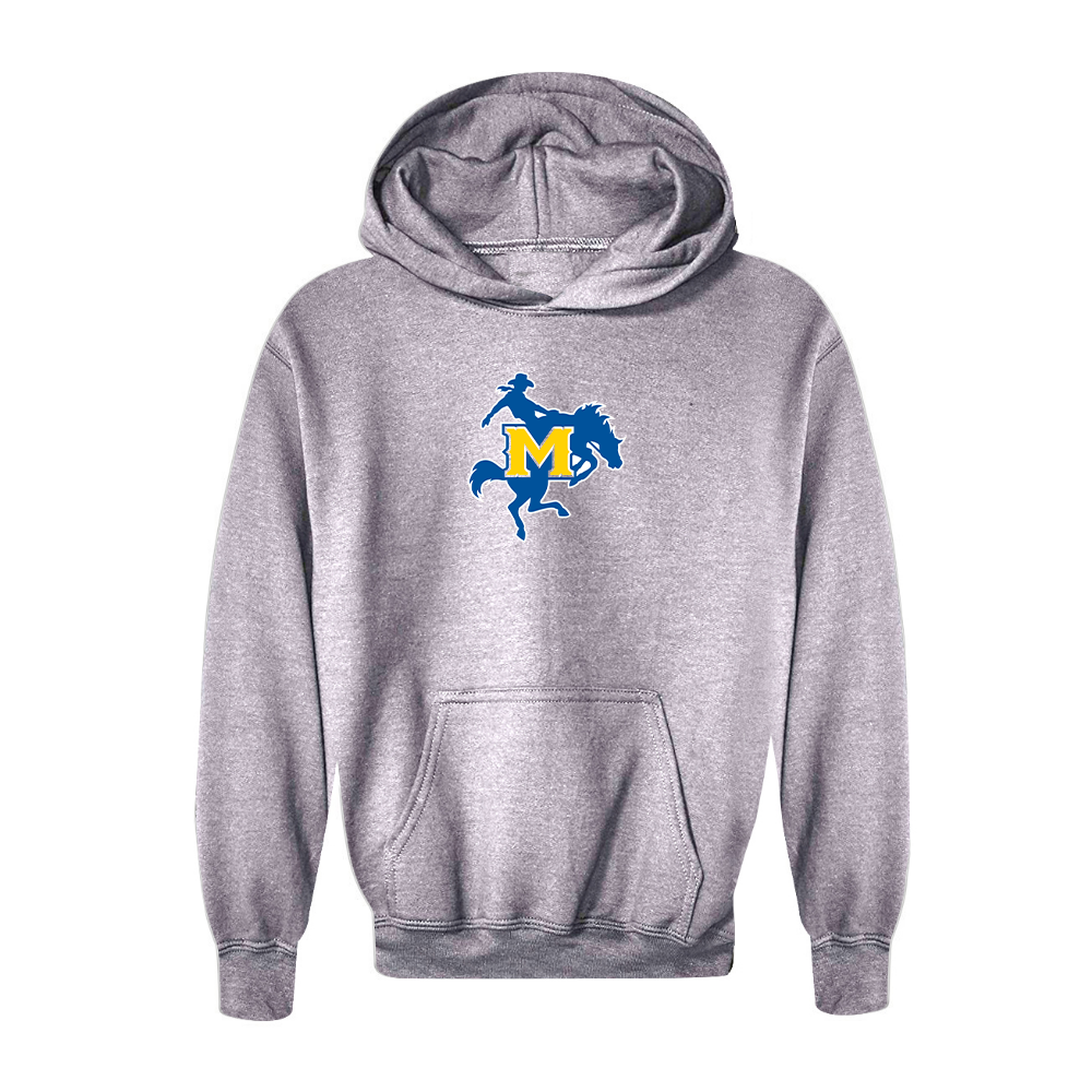 Youth McNeese State Cowboys Logo Pullover Hoodie