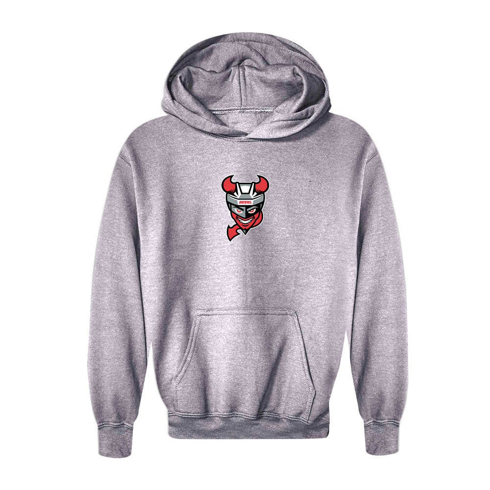 Youth Binghamton Devils Logo Pullover Hoodie