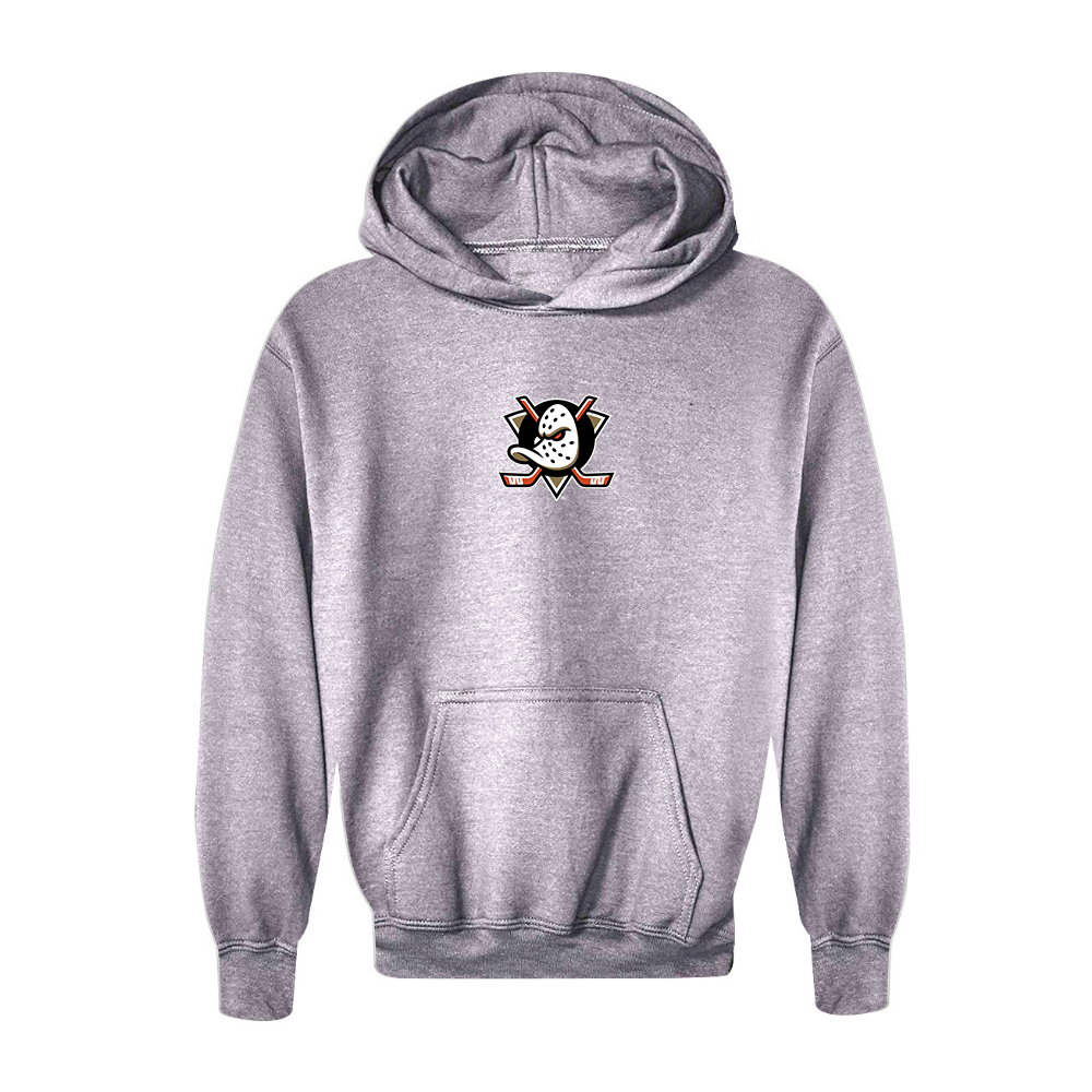 Youth Anaheim Ducks Logo Pullover Hoodie