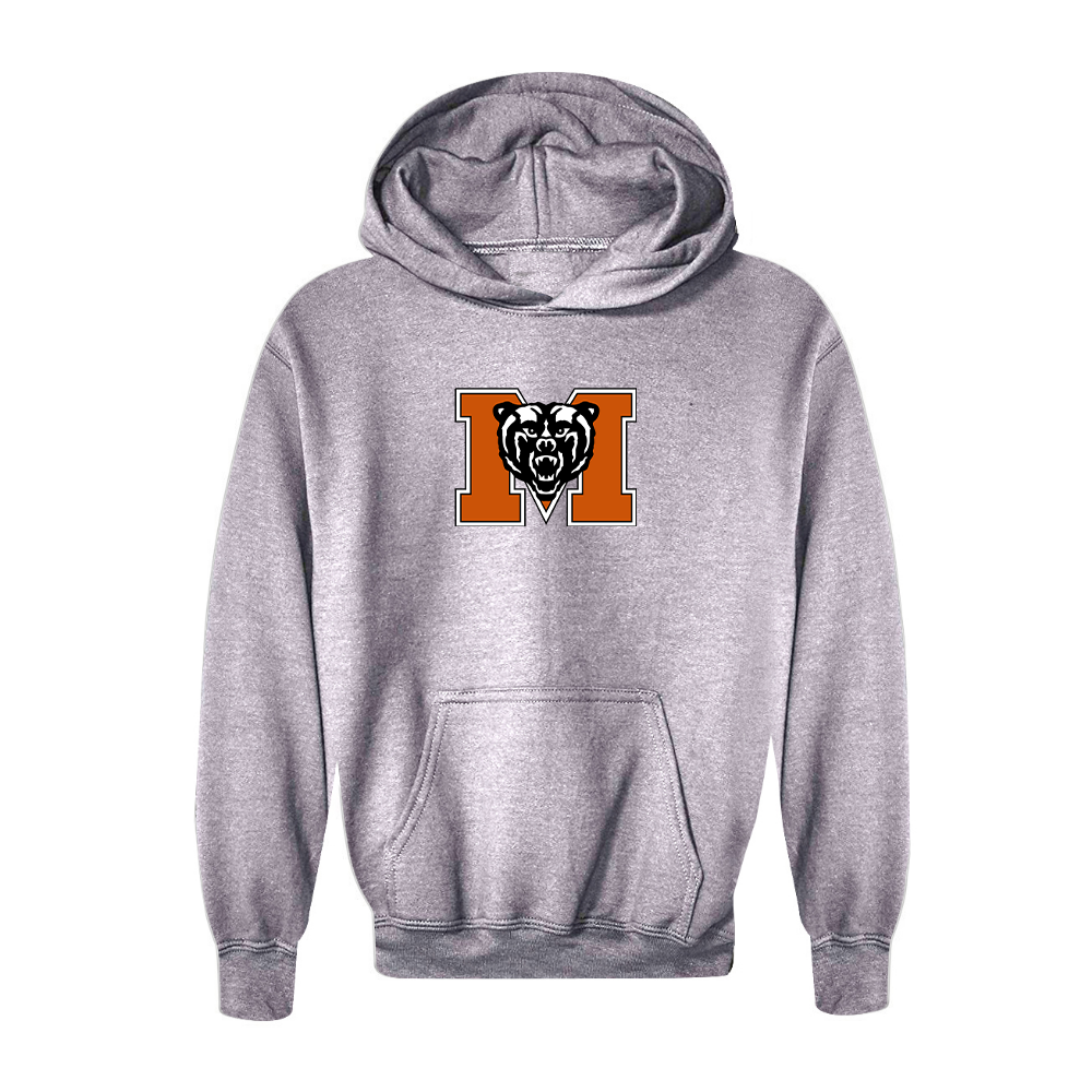 Youth Mercer Bears Logo Pullover Hoodie