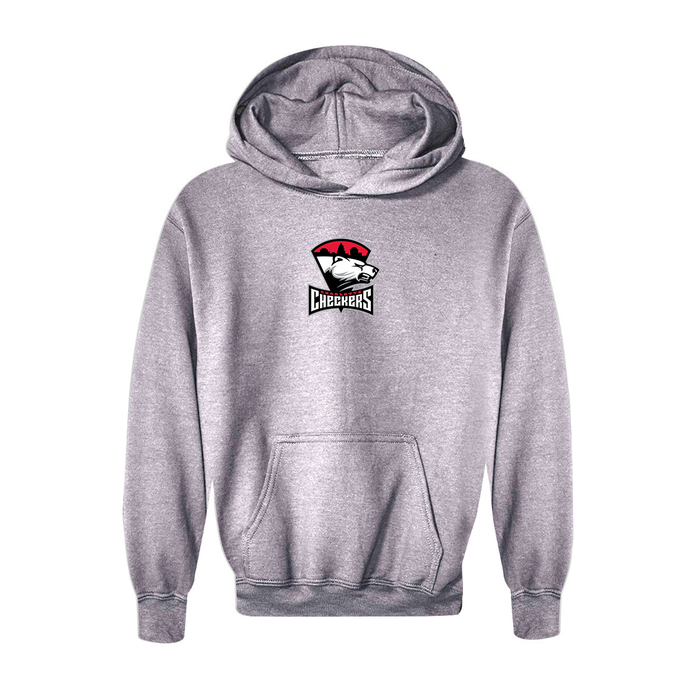 Youth Charlotte Checkers Logo Pullover Hoodie