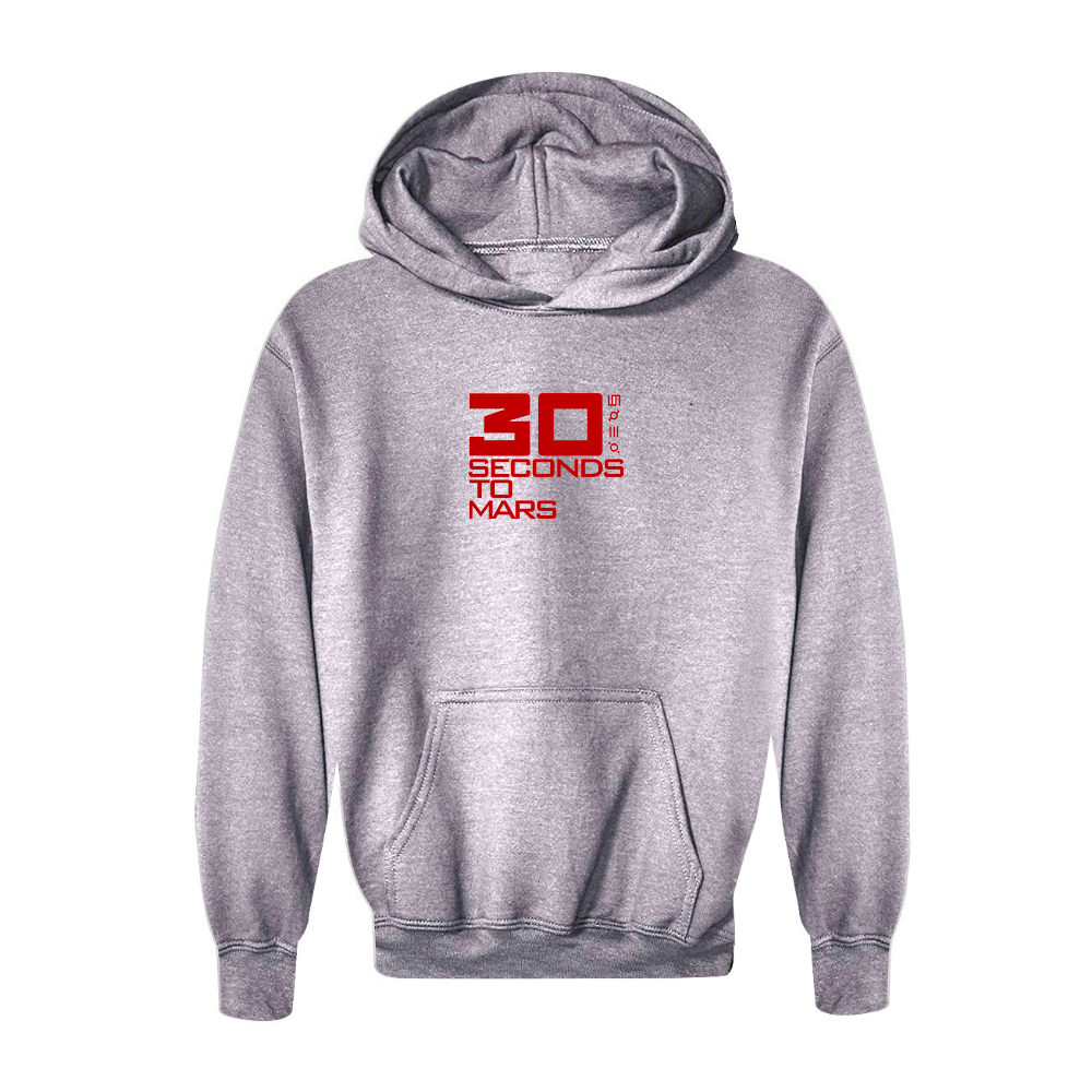 Youth 30 Seconds To Mars Logo Pullover Hoodie