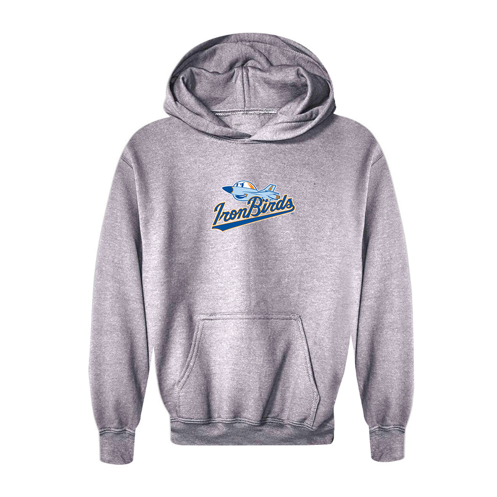Youth Aberdeen IronBirds Logo Pullover Hoodie