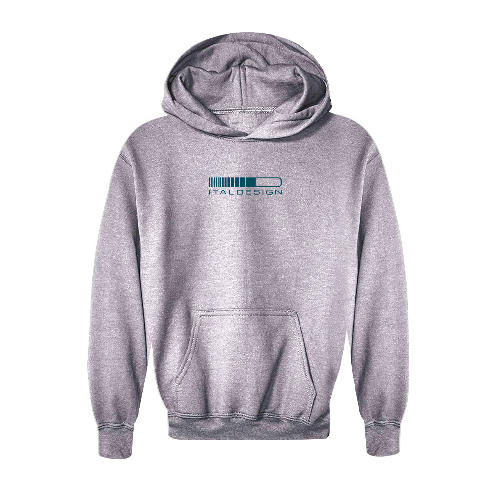 Youth Italdesign Logo Pullover Hoodie