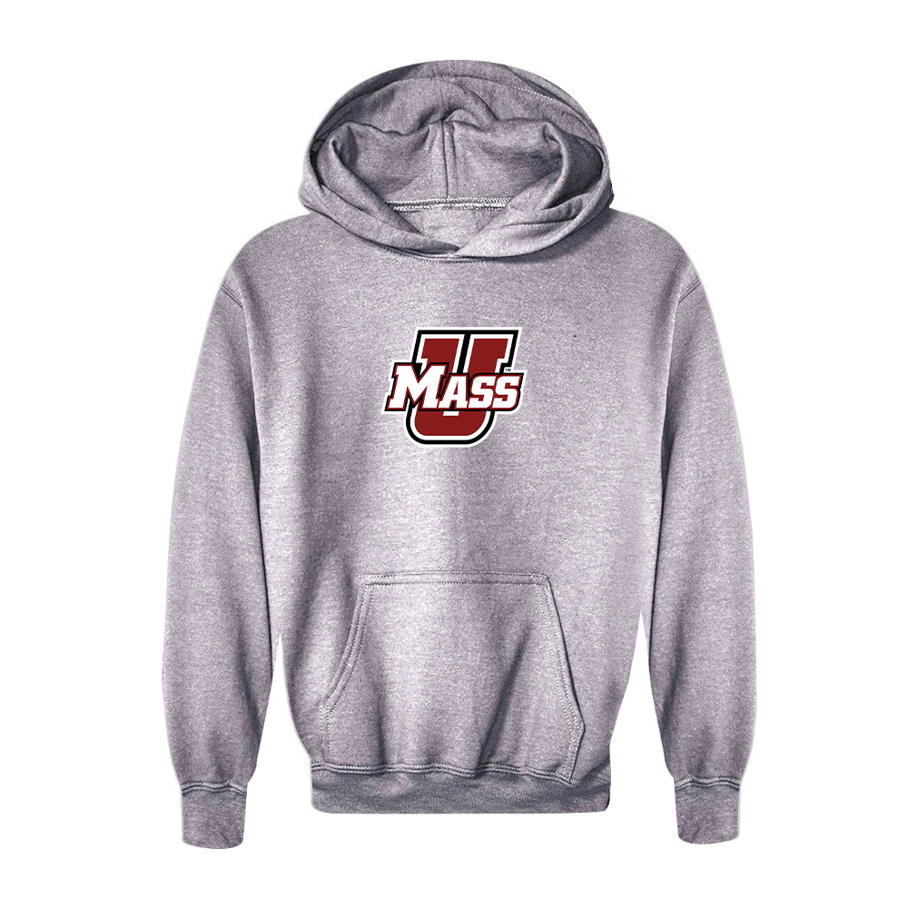 Youth Massachusetts Minutemen Logo Pullover Hoodie