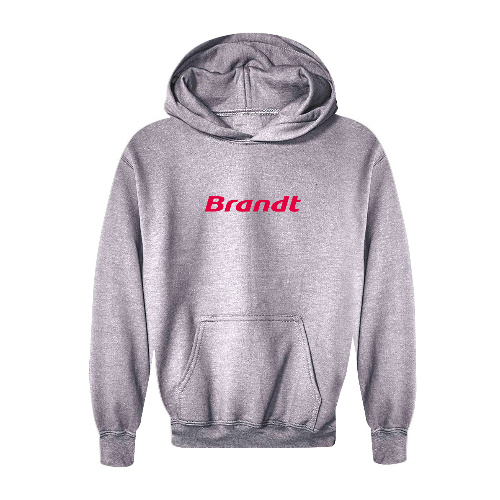Youth Brandt Logo Pullover Hoodie