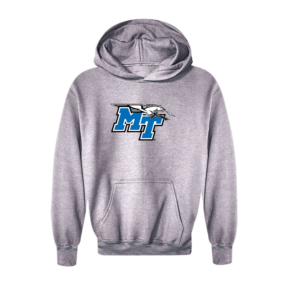 Youth Middle Tennessee Blue Raiders Logo Pullover Hoodie