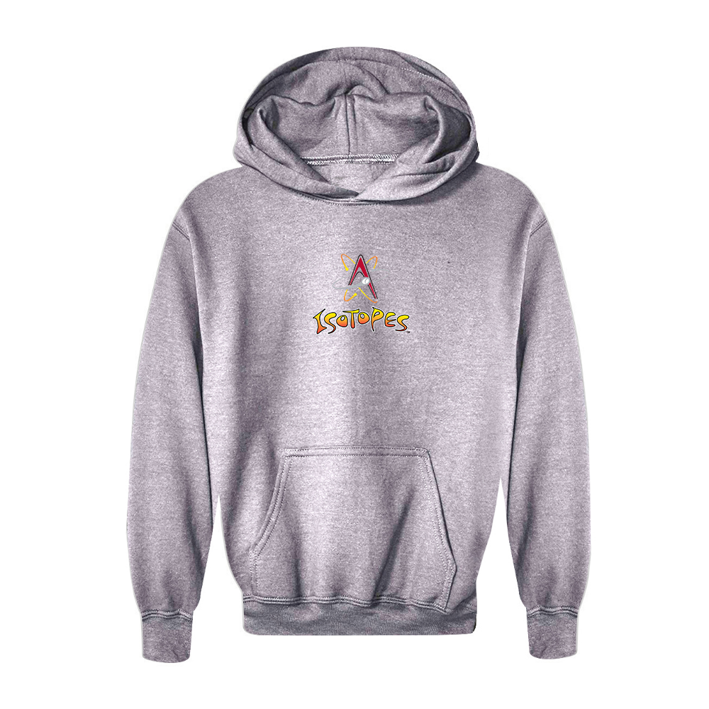 Youth Albuquerque Isotopes Logo Pullover Hoodie