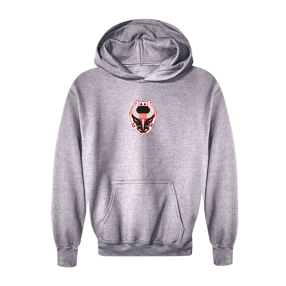 Youth Birmingham Bulls Logo Pullover Hoodie