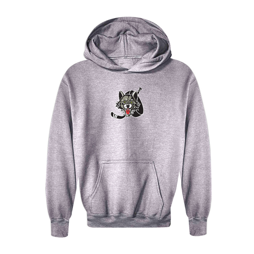 Youth Chicago Wolves Logo Pullover Hoodie