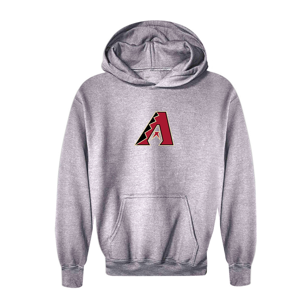 Youth Arizona Diamondbacks Logo Pullover Hoodie