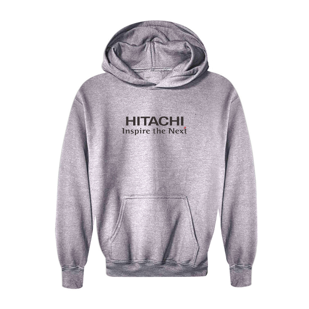 Youth Hitachi Logo Pullover Hoodie