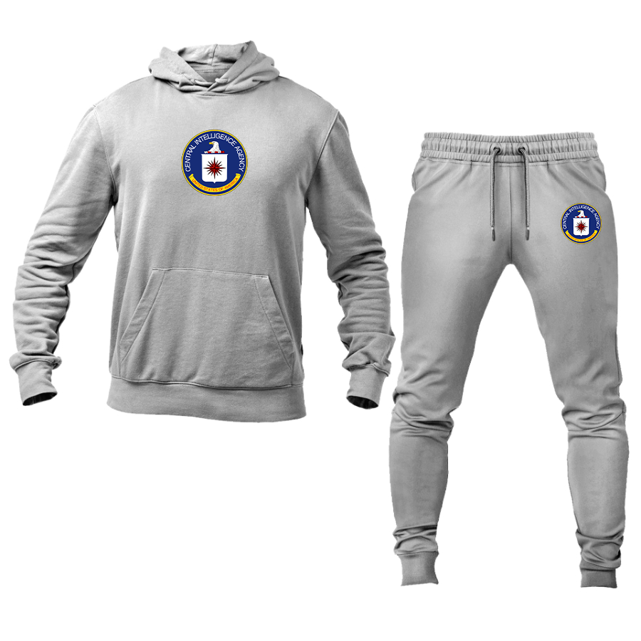 Men's CIA Logo Hoodie Joggers Set