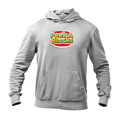 Men's Peek A Blocks Logo Pullover Hoodie