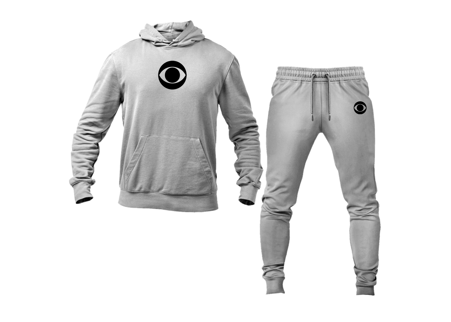 Men's CBS Logo Hoodie Joggers Set