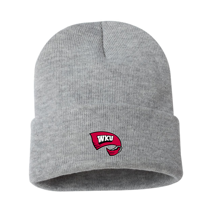 Western Kentucky Hilltoppers Logo Beanie Hat
