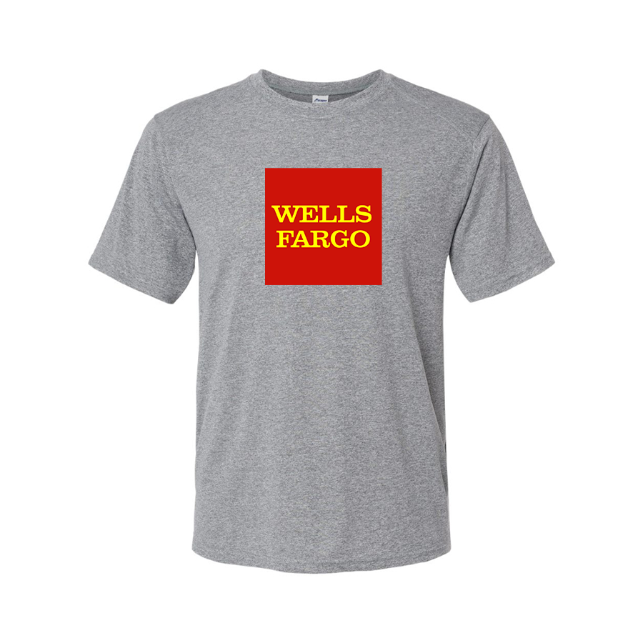 Men's Wells Fargo Logo Polyester T-Shirt