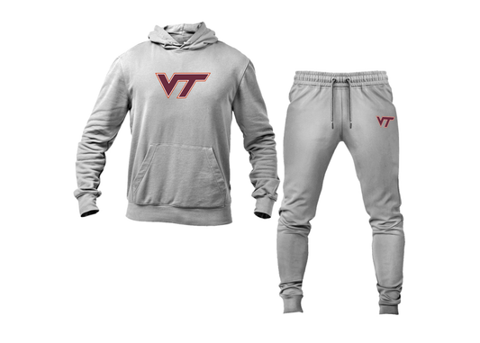 Men's Virginia Tech Hokies Hoodie Joggers Set