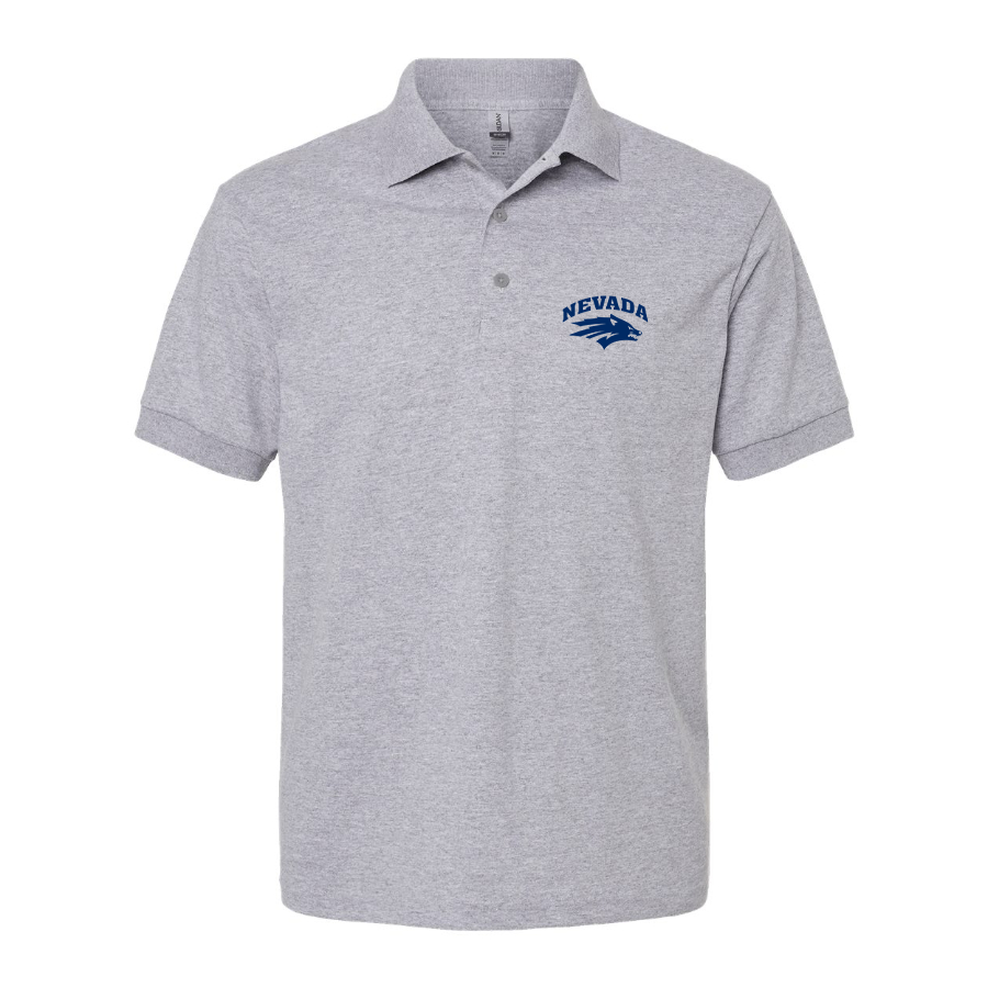 Men's Nevada Wolf Pack Logo Dry Blend Polo