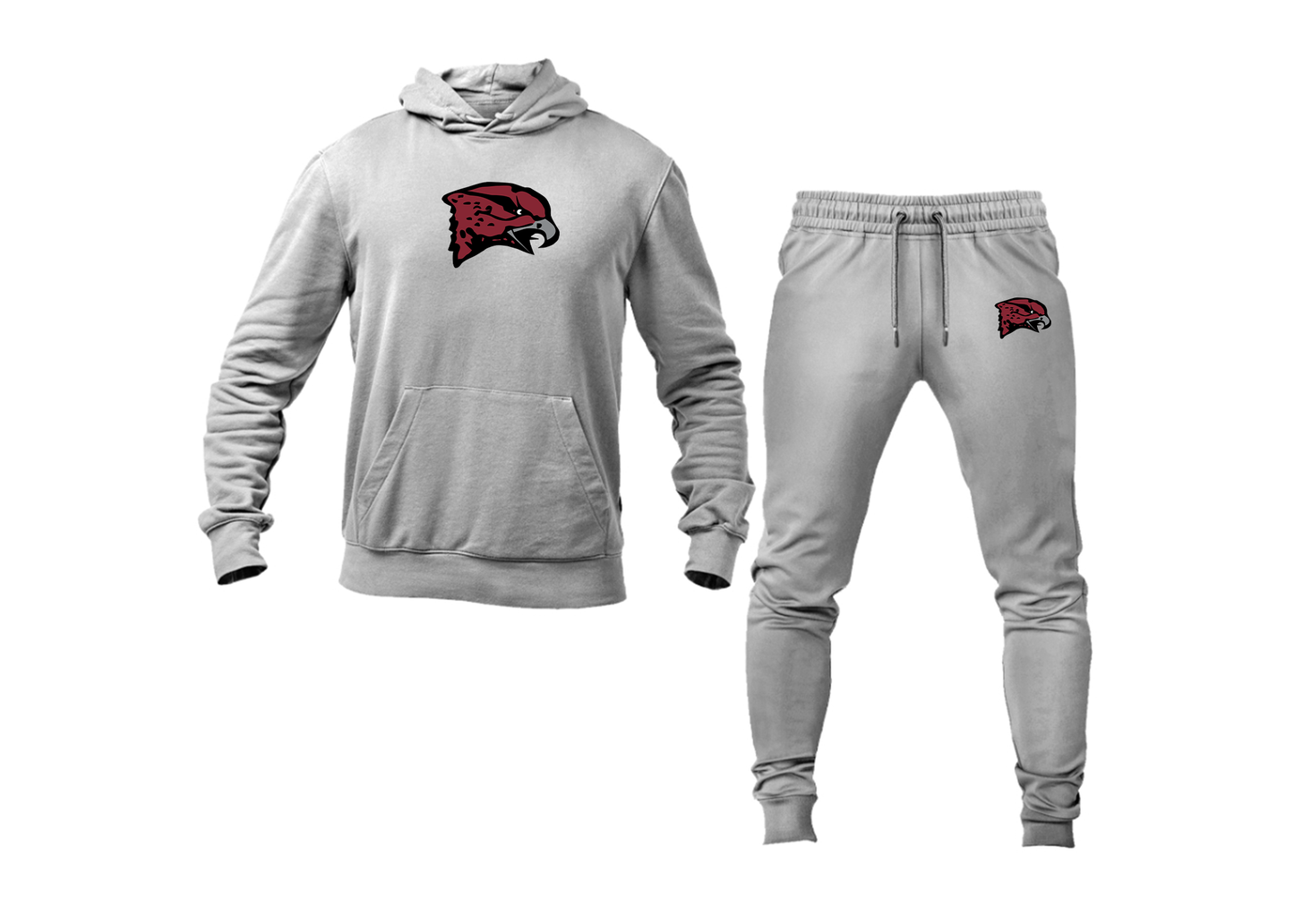 Men's Maryland Eastern Shore Hawks Logo Hoodie Joggers Set
