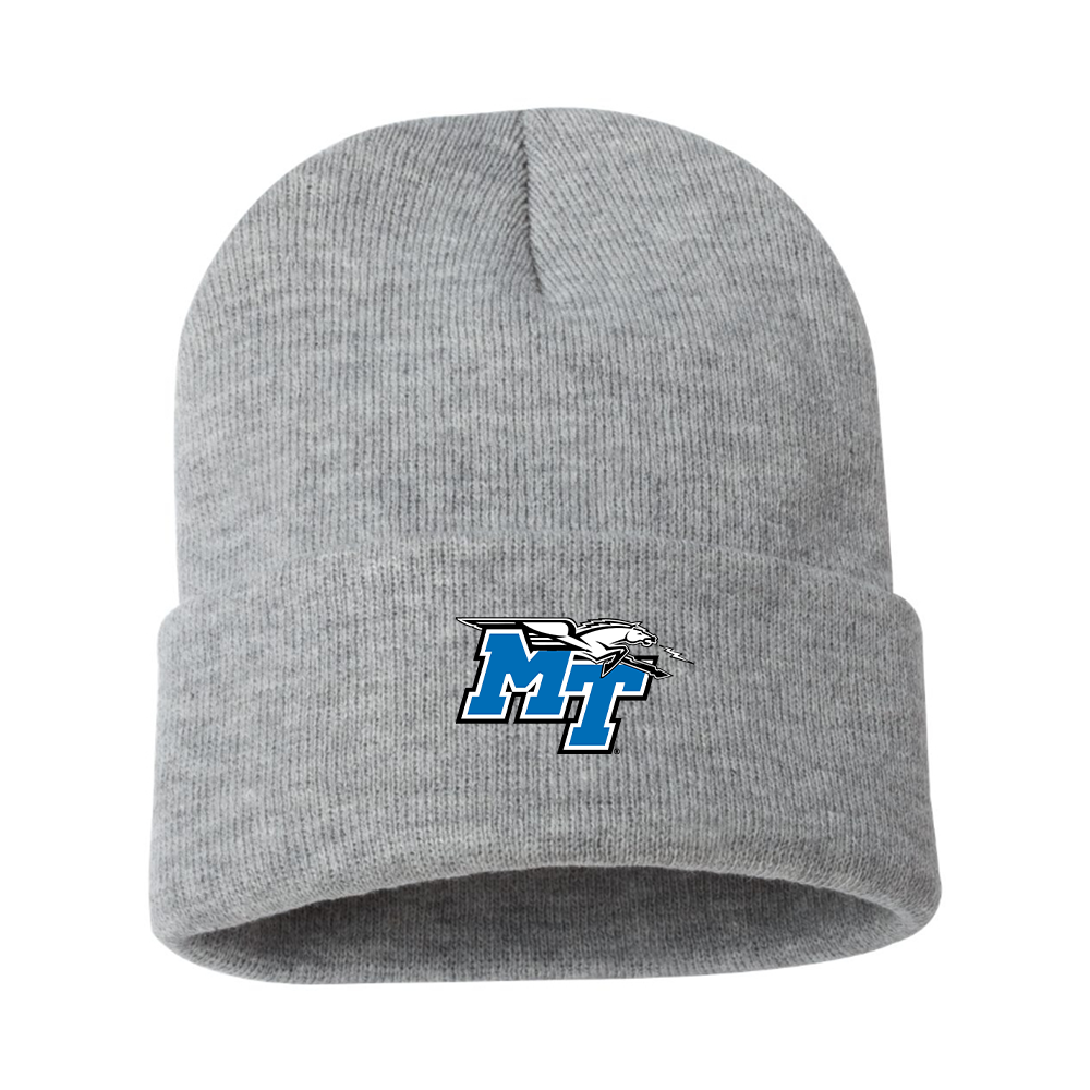 Middle Tennessee Blue Raiders Logo Beanie Hat