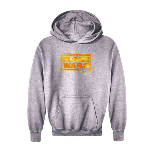 Youth The Clone wars Logo Pullover Hoodie